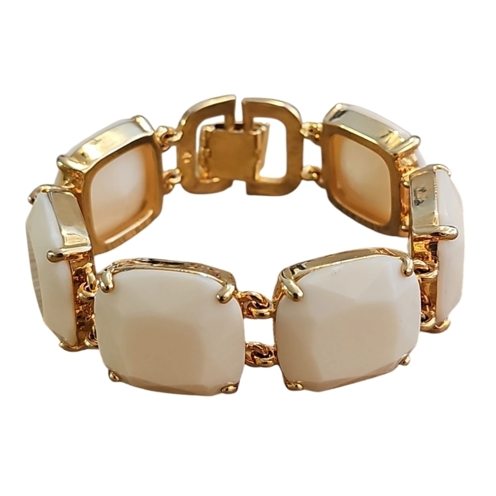 Ralph Lauren Gold/Cream Bracelet